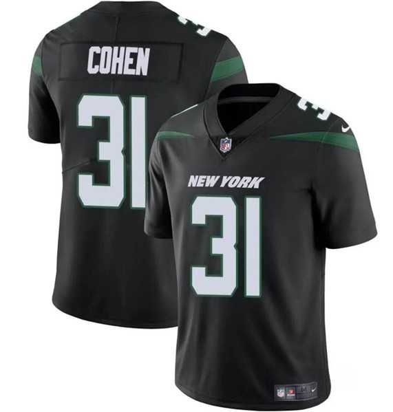 Men & Women & Youth New York Jets #31 Tarik Cohen Black Vapor Untouchable Limited Football Stitched Jersey,We sell and wholesale Men & Women & Youth New York Jets #31 Tarik Cohen Black Vapor Untouchable Limited Football Stitched Jersey on line form chian!